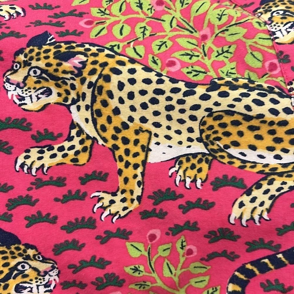 Printfresh Bagheera Sleep Shorts Hot Pink Leopard Print Size 2X - Picture 12 of 12
